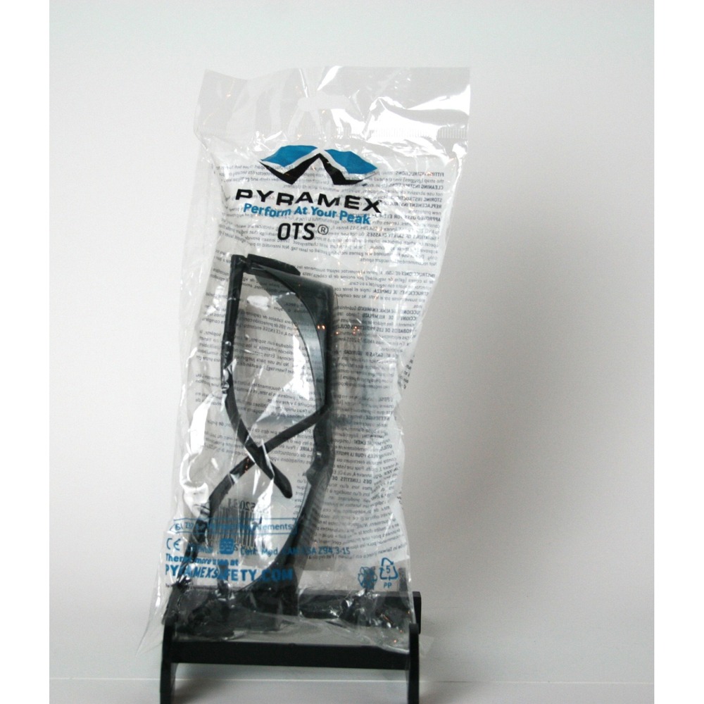 Pyramex OTS Safety Glasses Over Prescription Eyewear Black Frame Clear S3510SJ